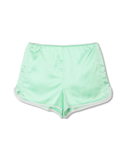 MICHIKO LONDON(ミチコ ロンドン)の「レースサテンショーツミントグリーン(その他パンツ・レディース・その他・SMALL/MEDIUM)」の2枚目の写真