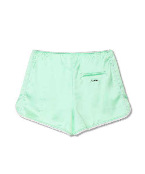 MICHIKO LONDON(ミチコ ロンドン)の「レースサテンショーツミントグリーン(その他パンツ・レディース・その他・SMALL/MEDIUM)」の4枚目の写真