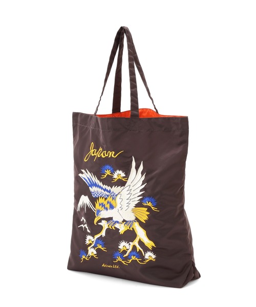 AVIREX(アヴィレックス)の「《WEB限定》NYLON TOTE BAG ”EAGLE” / ナイロン トートバッグ イーグル / AVIREX / アヴィレックス(トートバッグ・メンズ・ワイン/ダークブラウン/ロイヤルブルー/チャコール・FREE)」の16枚目の写真