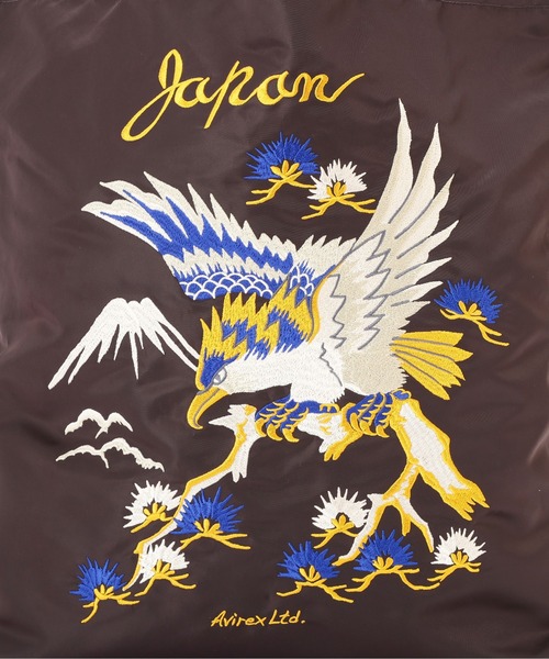 AVIREX(アヴィレックス)の「《WEB限定》NYLON TOTE BAG ”EAGLE” / ナイロン トートバッグ イーグル / AVIREX / アヴィレックス(トートバッグ・メンズ・ワイン/ダークブラウン/ロイヤルブルー/チャコール・FREE)」の9枚目の写真