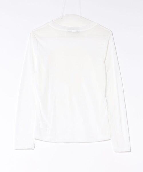 Ritzy(リッツィー)の「Y2KフラワープリントシアーロングTシャツ(Tシャツ/カットソー・レディース・ホワイト・XL/L/M)」の8枚目の写真