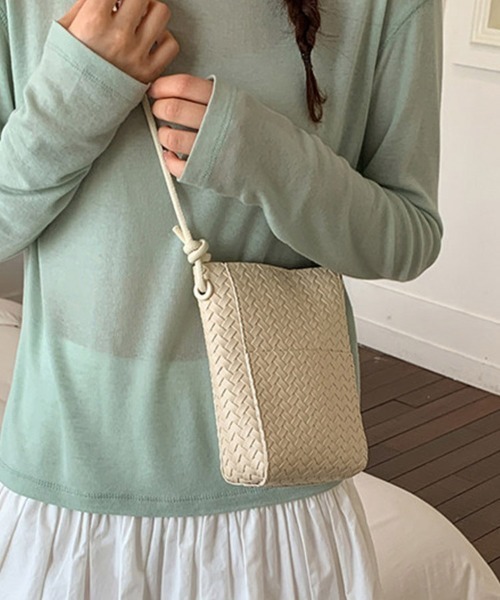 ONEP STAR(ワンピスター)の「bag-413バッグ(ショルダーバッグ・レディース・キャメル/オレンジ/ブラック/ブルー/グリーン/ブラウン/オフホワイト/レッド・FREE)」の12枚目の写真