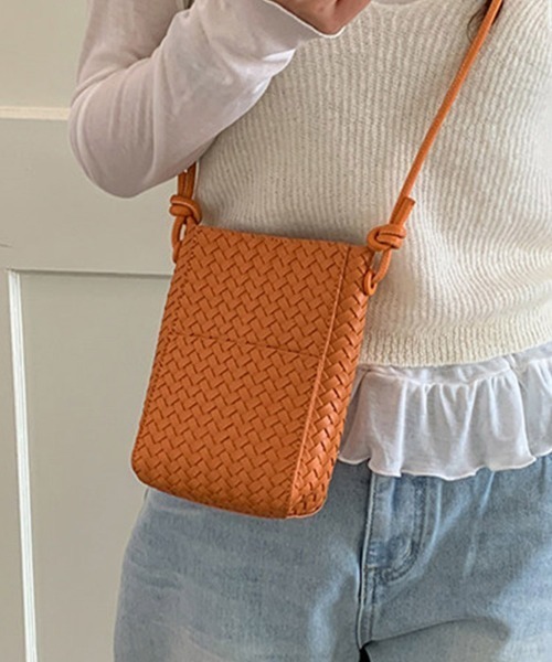ONEP STAR(ワンピスター)の「bag-413バッグ(ショルダーバッグ・レディース・キャメル/オレンジ/ブラック/ブルー/グリーン/ブラウン/オフホワイト/レッド・FREE)」の18枚目の写真