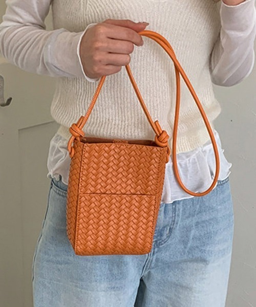 ONEP STAR(ワンピスター)の「bag-413バッグ(ショルダーバッグ・レディース・キャメル/オレンジ/ブラック/ブルー/グリーン/ブラウン/オフホワイト/レッド・FREE)」の20枚目の写真