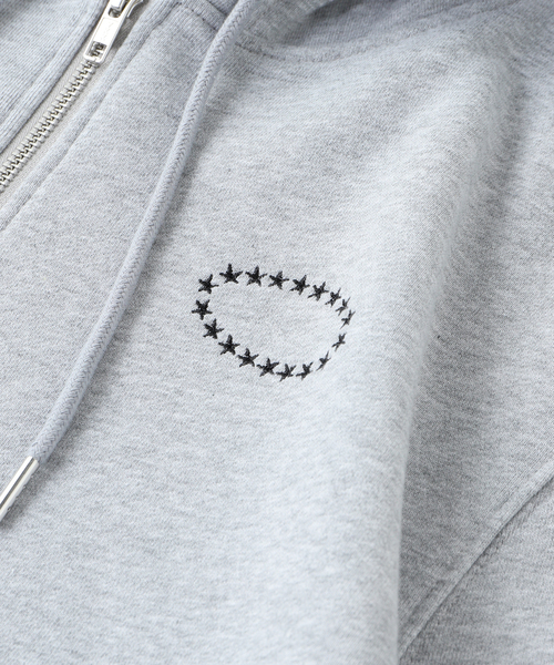 AFB(エーエフビー)の「AFB / エーエフビー STAR ZIP PARKA(パーカー・メンズ・ブラック/グレー・MEDIUM/LARGE)」の7枚目の写真