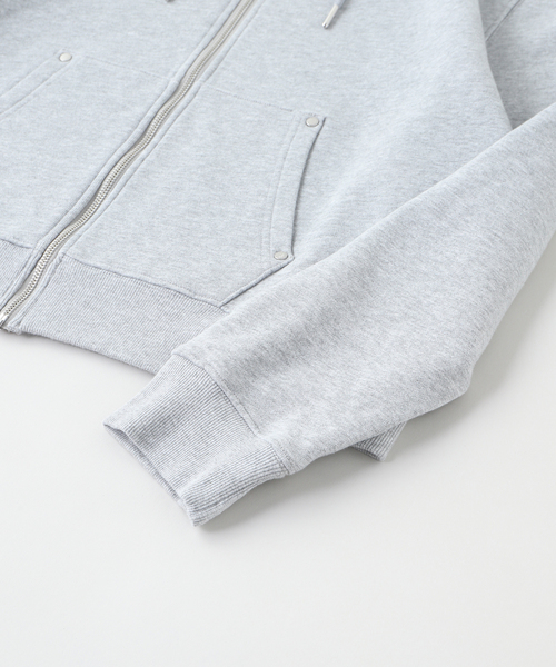 AFB(エーエフビー)の「AFB / エーエフビー STAR ZIP PARKA(パーカー・メンズ・ブラック/グレー・MEDIUM/LARGE)」の6枚目の写真