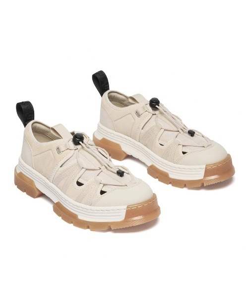 Dr. Martens（ドクターマーチン）の「Dr. MARTENS WAYFINDER OPEN LOW 3 TIE SHOES（ドクターマーチン ウェイファインダー オープン ロー 3 タイ シューズ）（スニーカー・メンズ・ベージュ系・27cm/26cm/25cm/24cm/23cm/29cm/28cm）」の9枚目の写真