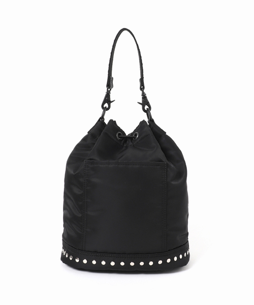 Mackintosh（マッキントッシュ）の「MACKINTOSH/マッキントッシュ DRAWSTRING BUCKET STUDS バッグ（クラッチバッグ・レディース・ブラック・FREE）」の8枚目の写真