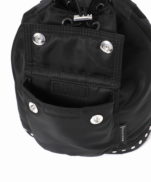 Mackintosh（マッキントッシュ）の「MACKINTOSH/マッキントッシュ DRAWSTRING BUCKET STUDS バッグ（クラッチバッグ・レディース・ブラック・FREE）」の14枚目の写真