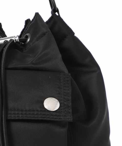 Mackintosh（マッキントッシュ）の「MACKINTOSH/マッキントッシュ DRAWSTRING BUCKET STUDS バッグ（クラッチバッグ・レディース・ブラック・FREE）」の15枚目の写真