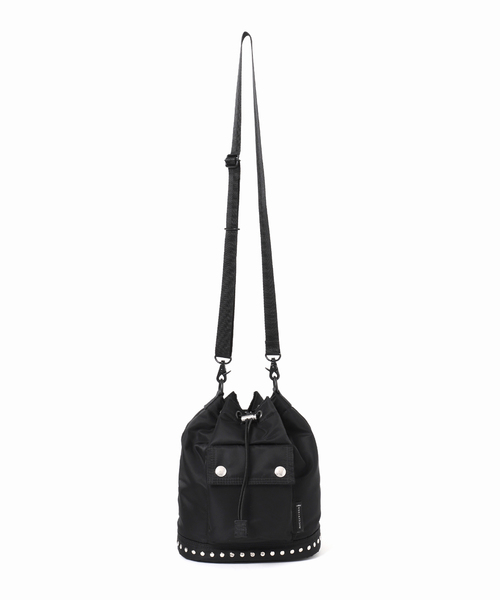 Mackintosh（マッキントッシュ）の「MACKINTOSH/マッキントッシュ DRAWSTRING BUCKET STUDS バッグ（クラッチバッグ・レディース・ブラック・FREE）」の19枚目の写真