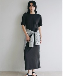 salopette Knit Onepiece（ワンピース）｜anuke（アンヌーク）の