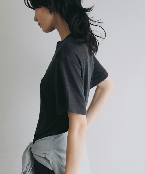 anuke（アンヌーク）の「Soft Cocoon Onepiece（ワンピース・レディース・ブラウン/チャコールグレー・36inch/38inch）」の3枚目の写真
