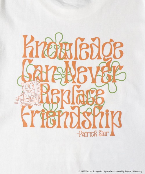 MFC STORE(エムエフシーストア)の「SpongeBob x MFC STORE ABSORB THE LOVE S/S TEE(Tシャツ/カットソー・メンズ・ホワイト・XS/S/M/L/XL/XXL)」の6枚目の写真