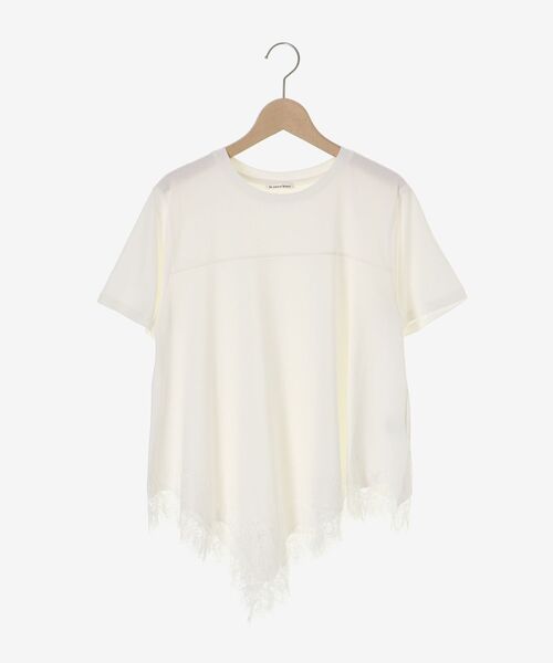 セール】裾レースイレヘムカットソー（Tシャツ/カットソー）｜le.coeur 