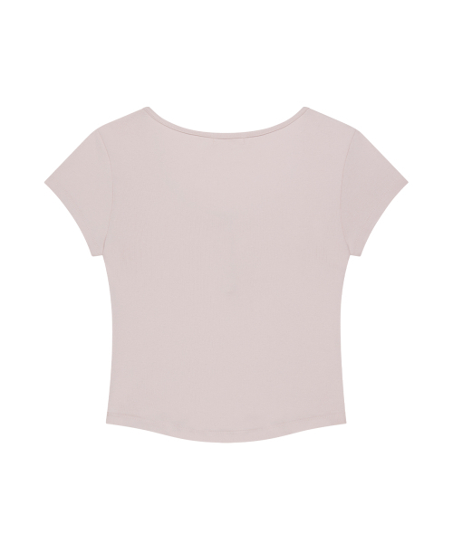 ILLIGO(イリゴ)の「129 ボタンヘンリーネックTシャツ ピンク(Tシャツ/カットソー・レディース・その他・OS)」の10枚目の写真