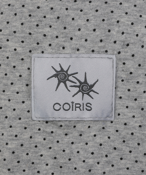 COIRIS（コイリス）の「ソルナドット配色半袖Tシャツ（5カラー）（Tシャツ/カットソー・レディース・ダークブラウン/ホワイト/チャコールグレー/ブラック/ネイビー・FREE）」の9枚目の写真