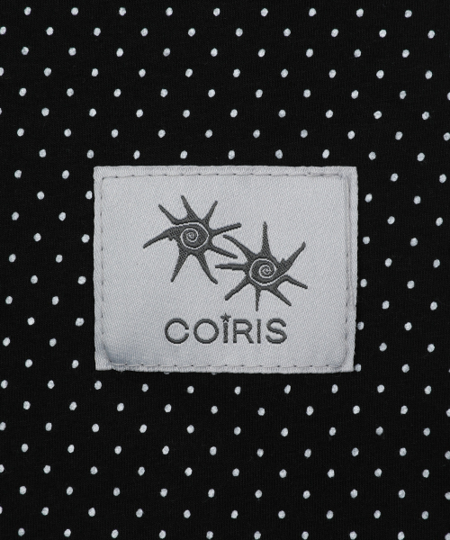 COIRIS（コイリス）の「ソルナドット配色半袖Tシャツ（5カラー）（Tシャツ/カットソー・レディース・ダークブラウン/ホワイト/チャコールグレー/ブラック/ネイビー・FREE）」の13枚目の写真