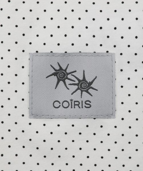COIRIS（コイリス）の「ソルナドット配色半袖Tシャツ（5カラー）（Tシャツ/カットソー・レディース・ダークブラウン/ホワイト/チャコールグレー/ブラック/ネイビー・FREE）」の17枚目の写真