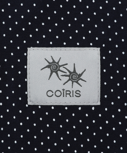 COIRIS（コイリス）の「ソルナドット配色半袖Tシャツ（5カラー）（Tシャツ/カットソー・レディース・ダークブラウン/ホワイト/チャコールグレー/ブラック/ネイビー・FREE）」の21枚目の写真