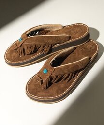 FERKER（フェルカー）の「コイスエードフリップフロップ - ココアブラウン（サンダル）」