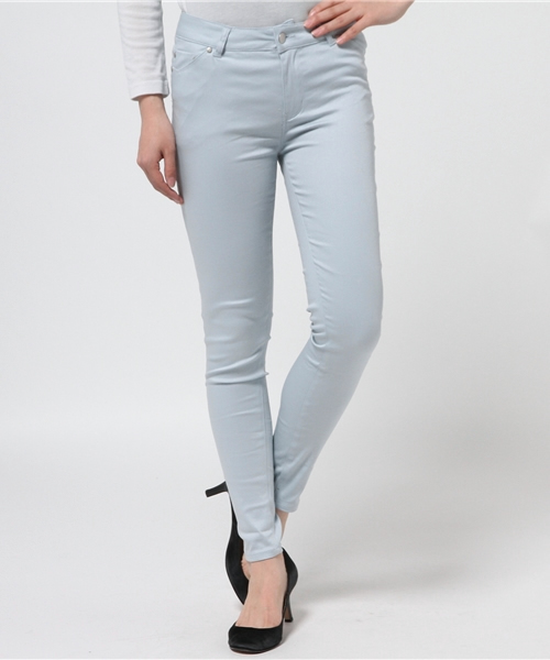 mystic(ミスティック)の「【mystic】スキニーパンツ(その他パンツ・レディース・オフホワイト/ライトグレー/ライトブルー/ブラック・0/1/2)」の4枚目の写真