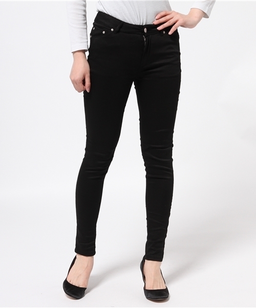 mystic(ミスティック)の「【mystic】スキニーパンツ(その他パンツ・レディース・オフホワイト/ライトグレー/ライトブルー/ブラック・0/1/2)」の3枚目の写真