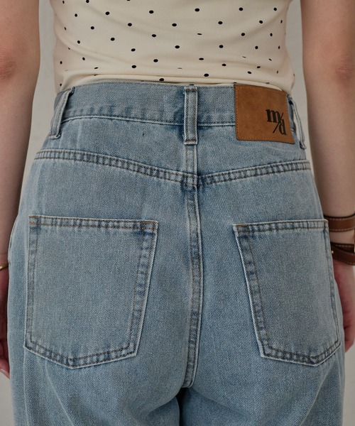 mideal（マイディール）の「lace flare denim pants / レースフレアデニムパンツ（デニムパンツ・レディース・ブラック/ライトブルー・X-SMALL/SMALL/MEDIUM）」の13枚目の写真