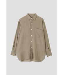 YLEVE / LINEN POPLIN SHIRT