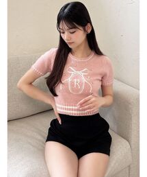ニット/セーター（ピンク/桃色系・刺繍）ファッション通販 - ZOZOTOWN
