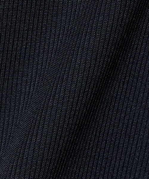 UNITED ARROWS（ユナイテッドアローズ）の「リブ バイカラーパイピング ショートスリーブ Tシャツ（Tシャツ/カットソー・レディース・ダークグレー/ネイビー/オフホワイト/ワイン/ベージュ・FREE）」の9枚目の写真