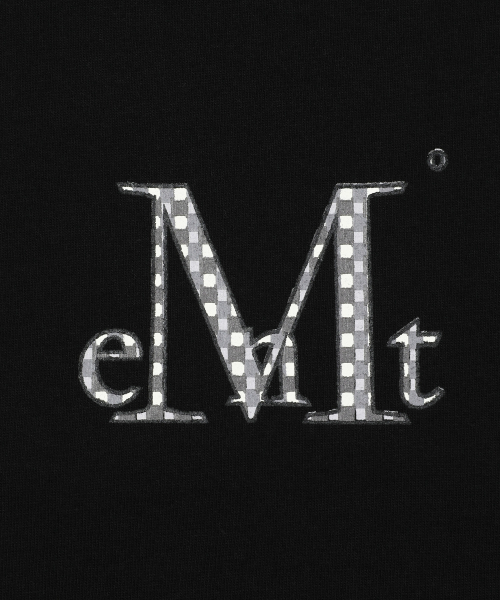MUCENT(ムセント)の「ルネットギンガムチェックシグネチャーロゴロングスリーブT(2カラー)(Tシャツ/カットソー・レディース・ブラック/ホワイト系その他2/ホワイト/ブラック系その他2・FREE)」の6枚目の写真