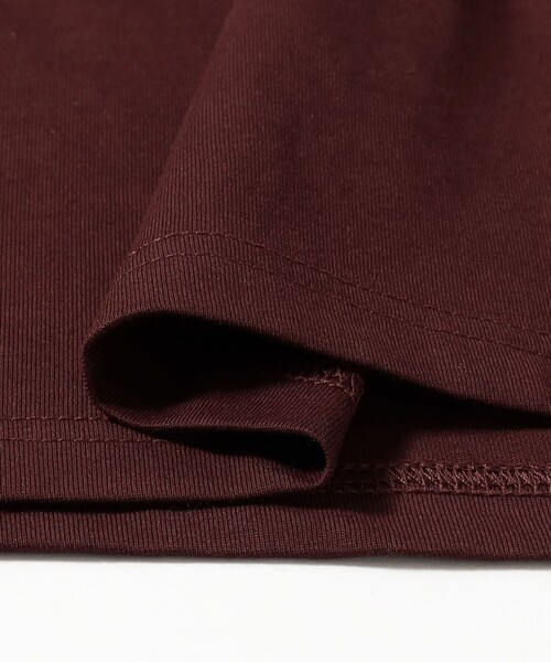 Ray BEAMS(レイビームス)の「FRED PERRY / クロップド リンガー Tシャツ(1524CL)(Tシャツ/カットソー・レディース・ワイン・10)」の7枚目の写真