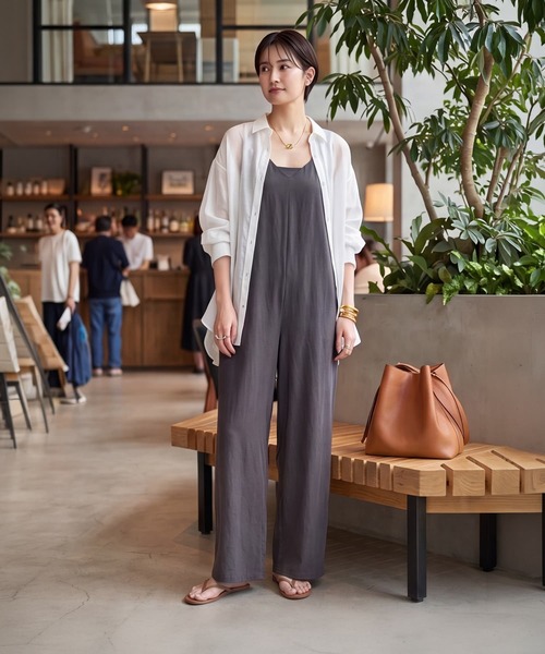 STYLE DELI（スタイルデリ）の「【DELI by】ゴールドストーンドロップネックレス（ネックレス・レディース・ゴールド・FREE）」の3枚目の写真