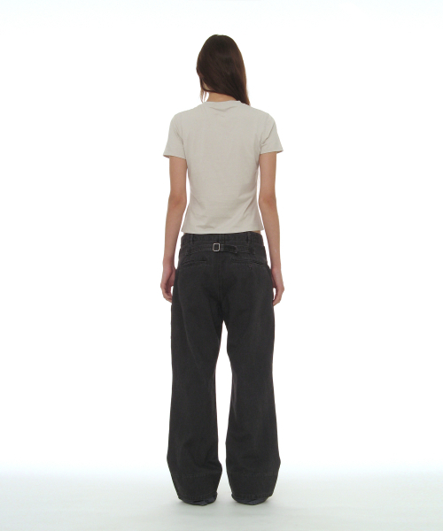 PARTIMENTO WOMEN(パルティメントウィメン)の「DBR プリンテッドショートスリーブTシャツ_ライトグレー(Tシャツ/カットソー・レディース・その他・SMALL/MEDIUM)」の4枚目の写真