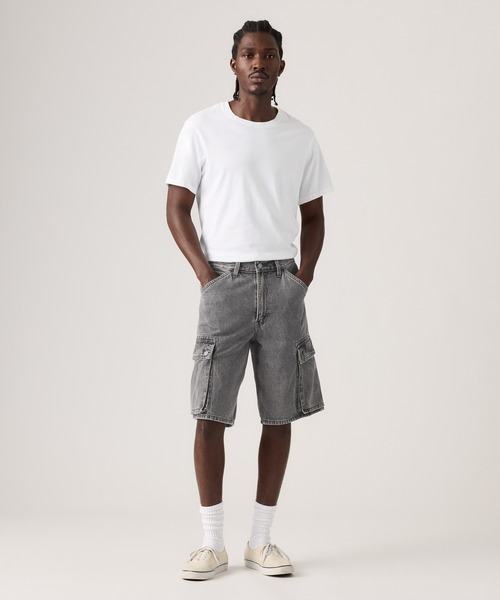 Levi's(リーバイス)の「Levi's/リーバイス 478(TM) バギーカーゴショートパンツ(カーゴパンツ・メンズ・グレー・30inch/28inch)」の6枚目の写真