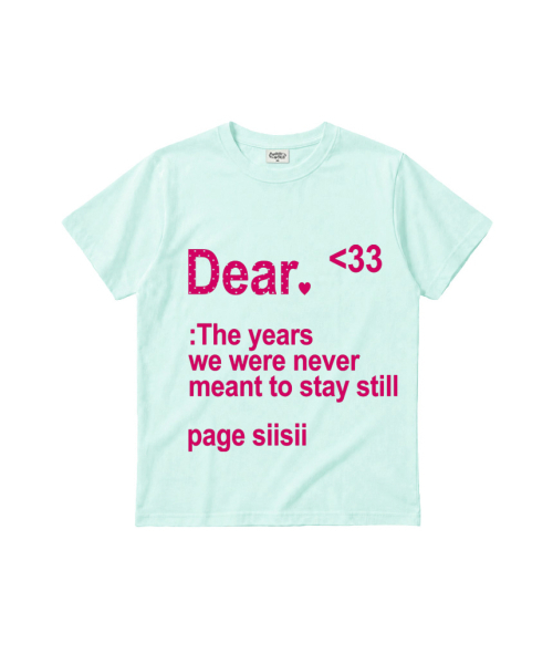 PAGESIISII(ページシシ)の「DEARプリンティングスタンダードフィット半袖Tシャツピンク(Tシャツ/カットソー・レディース・その他・MEDIUM)」の6枚目の写真