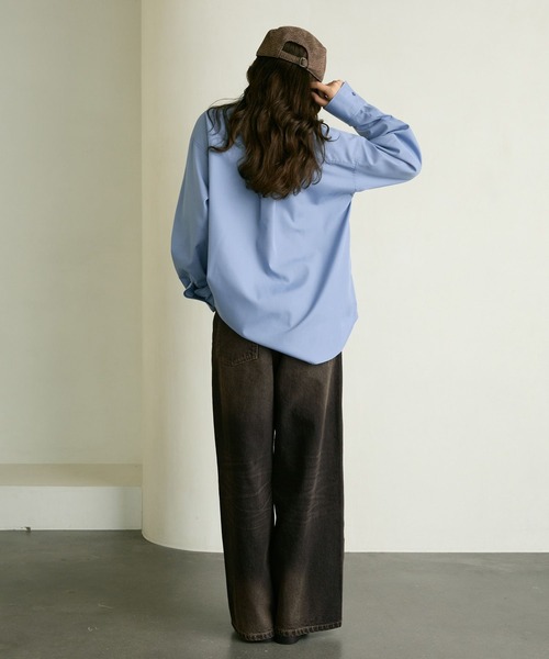 PBLIM(ページボーイリム)の「《UNISEX》ランダムボタンデニム(デニムパンツ・レディース・ブルー/ブラック・MEDIUM/LARGE)」の10枚目の写真