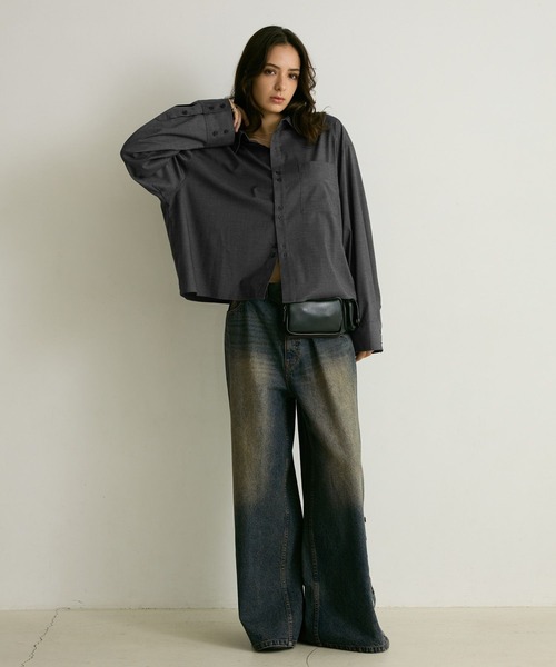 PBLIM(ページボーイリム)の「《UNISEX》ランダムボタンデニム(デニムパンツ・レディース・ブルー/ブラック・MEDIUM/LARGE)」の16枚目の写真
