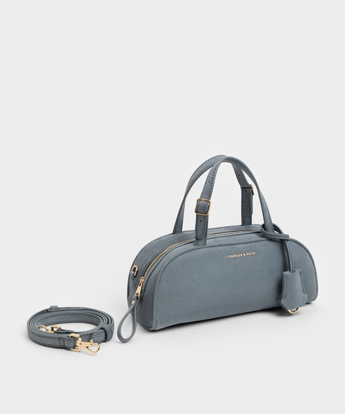 CHARLES & KEITH(チャールズ & キース)の「Vega ベガ イロンゲーテッド ボウリング バッグ(トートバッグ・レディース・ブルー系その他7・S)」の5枚目の写真