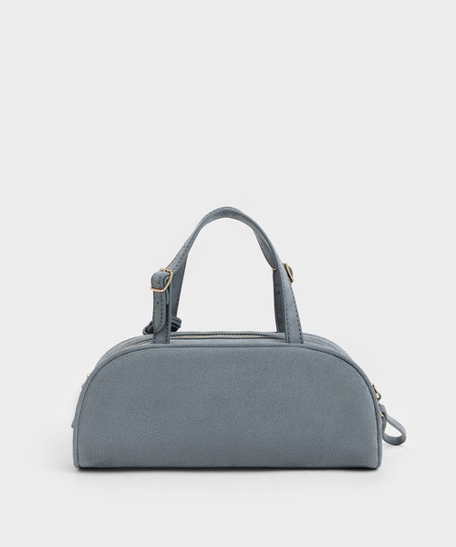 CHARLES & KEITH(チャールズ & キース)の「Vega ベガ イロンゲーテッド ボウリング バッグ(トートバッグ・レディース・ブルー系その他7・S)」の6枚目の写真