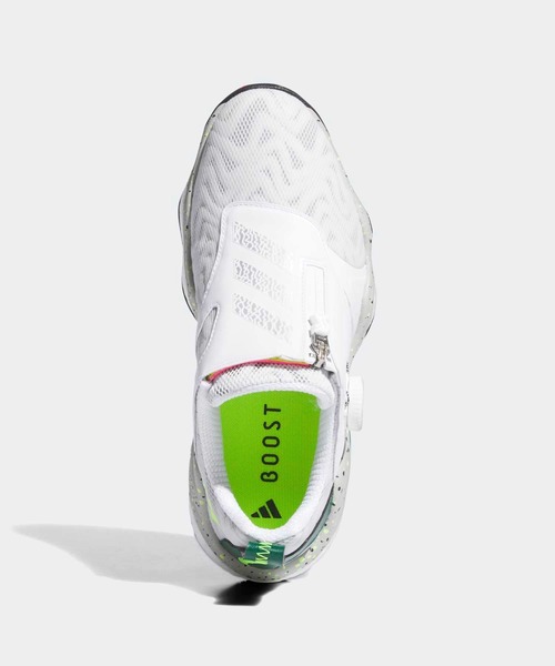 adidas(アディダス)の「ウィメンズ コードカオス 25 ボア【adidas Golf/アディダスゴルフ】(スニーカー・レディース・ホワイト×グリーン・22.5cm/23.5cm/24.5cm/25.5cm/23.0cm/24.0cm/25.0cm/22.0cm)」の2枚目の写真