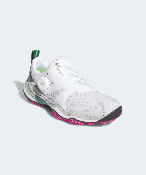 adidas(アディダス)の「ウィメンズ コードカオス 25 ボア【adidas Golf/アディダスゴルフ】(スニーカー・レディース・ホワイト×グリーン・22.5cm/23.5cm/24.5cm/25.5cm/23.0cm/24.0cm/25.0cm/22.0cm)」の4枚目の写真