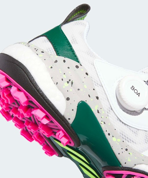 adidas(アディダス)の「ウィメンズ コードカオス 25 ボア【adidas Golf/アディダスゴルフ】(スニーカー・レディース・ホワイト×グリーン・22.5cm/23.5cm/24.5cm/25.5cm/23.0cm/24.0cm/25.0cm/22.0cm)」の7枚目の写真