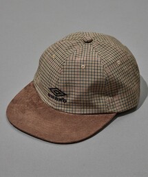 UMBRO（アンブロ）の「UMBRO/アンブロ 【新色追加】SP 2TONE Flat Visor Cap/別注 2トーン フラットバイザー キャップ/26FW（キャップ）」