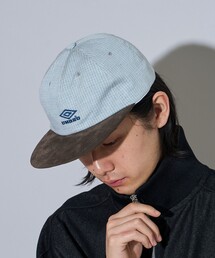 UMBRO（アンブロ）の「UMBRO/アンブロ 【新色追加】SP 2TONE Flat Visor Cap/別注 2トーン フラットバイザー キャップ/26FW（キャップ）」