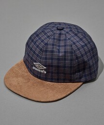 UMBRO（アンブロ）の「UMBRO/アンブロ 【新色追加】SP 2TONE Flat Visor Cap/別注 2トーン フラットバイザー キャップ/26FW（キャップ）」