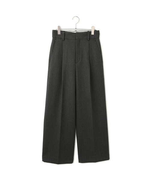 ADAM ET ROPE'(アダムエロペ)の「【サステナブル】NIKKEビンテージツイードスラックス/セットアップ対応(スラックス・レディース・ブラック系その他3・36/38)」の20枚目の写真