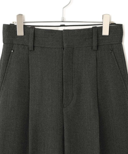ADAM ET ROPE'(アダムエロペ)の「【サステナブル】NIKKEビンテージツイードスラックス/セットアップ対応(スラックス・レディース・ブラック系その他3・36/38)」の10枚目の写真