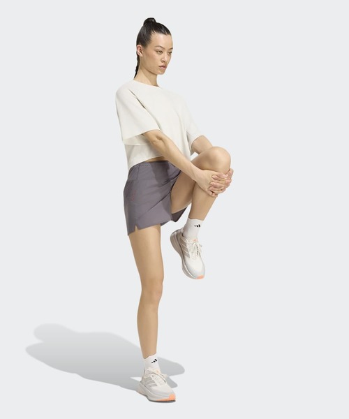 adidas（アディダス）の「ランニング半袖Tシャツ / アディダス adidas（Tシャツ/カットソー・レディース・グレー・XX-LARGE/LARGE/MEDIUM/SMALL/X-LARGE）」の5枚目の写真